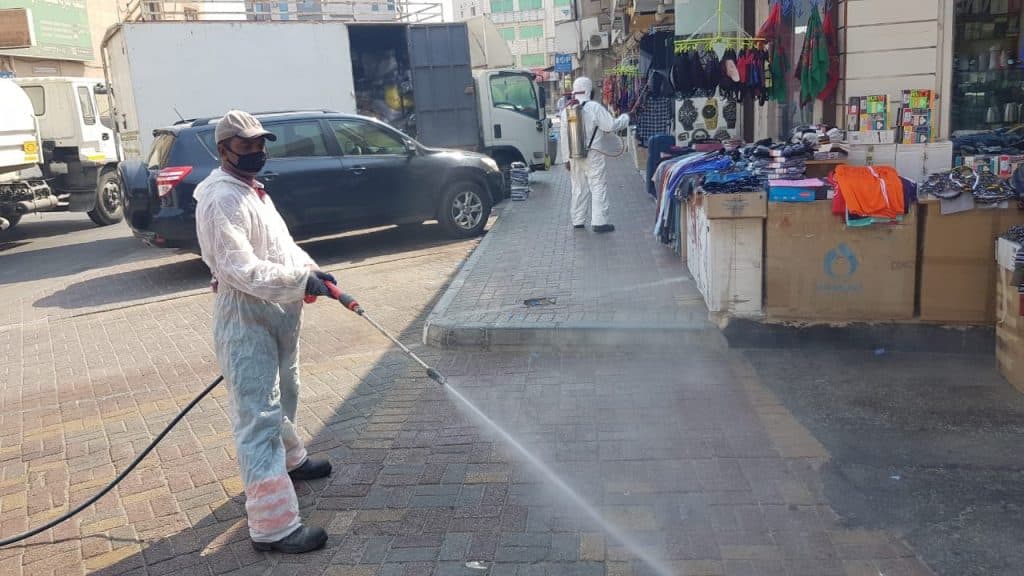 حملة تطهير وتعقيم