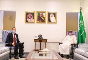 نائب وزير الخارجية يستقبل سفير الجمهورية اللبنانية لدى المملكة