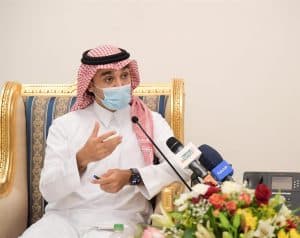 وزير الرياضة يلتقي رؤساء أندية منطقة جازان