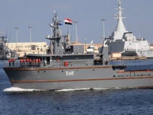 تدريب بحري مصري فرنسي عابر في البحر المتوسط