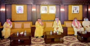 أمير الرياض يزور السفارة الكويتية لتقديم العزاء في وفاة الشيخ صباح