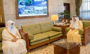 الأمير فيصل بن بندر يستقبل رئيس محكمة التنفيذ بالرياض