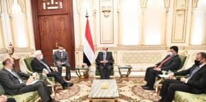 الرئيس هادي يلتقي المبعوث الأممي إلى اليمن
