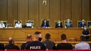 مزارع يوناني يمثل أمام القضاء لاتهامه بقتل عالمة أميركية
