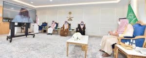 أمير نجران يستعرض عملية التعليم بالمعاهد العلمية