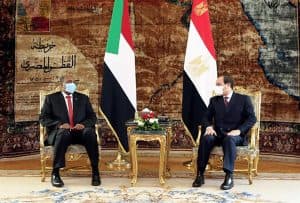 السيسي والبرهان يتمسكان ب”اتفاق قانوني ملزم” حول سد النهضة
