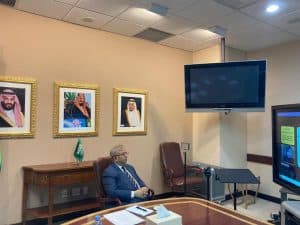 المعلمي: المملكة طالبت العالم بتنسيق العمل لتحقيق استجابة موحدة لمواجهة كورونا