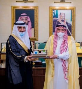 أمير منطقة القصيم يدشن أعمال مصرف الإنماء بمحافظة البكيرية ومركز النقد بمنطقة القصيم