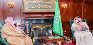 أمير تبوك يستقبل نائب وزير الصناعة والثروة المعدنية ‏