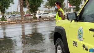 “الدفاع المدني” يدعو إلى الحذر لاحتمالية استمرار الأمطار الرعدية