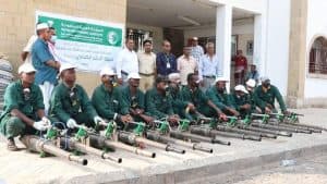 مركز الملك سلمان يواصل حملات الرش الضبابي لمكافحة حمى الضنك بعدن