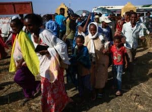 لاجئون إثيوبيون يواجهون ظروفاً معيشية صعبة في السودان