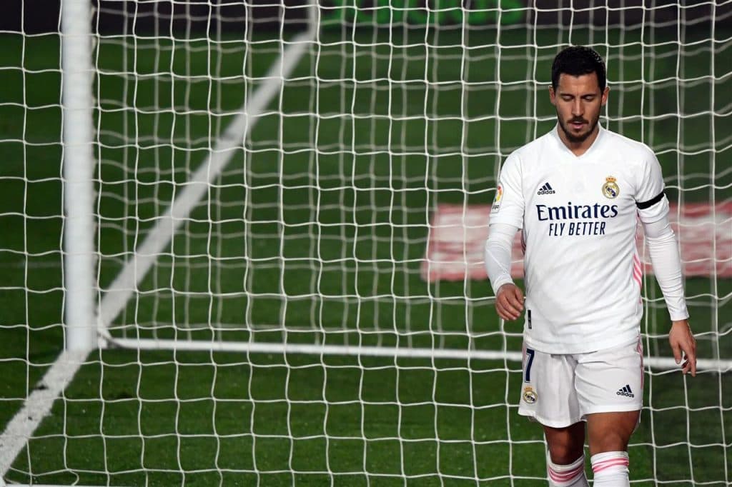 إصابة جديدة تبعهد هازارد عن ريال مدريد