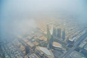 سحب ممطرة على الرياض و8 مناطق أخرى بالمملكة