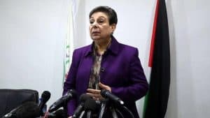 استقالة حنان عشراوي من منظمة التحرير الفلسطينية