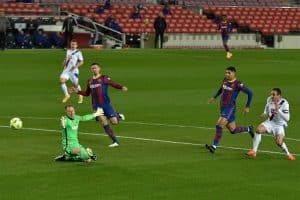 تعادل مخيب لبرشلونة أمام ايبار في غياب ميسي