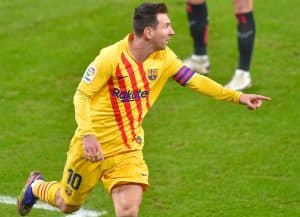 ثنائية ميسي تهدي برشلونة فوزاً مهماً على بلباو