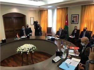 وزراء خارجية الدول الأربع يدعمون جهود تحقيق سلام عادل في الشرق الأوسط