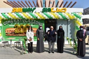 صب واى السعودية تحتفل بوصول عدد فروعها إلى 200 فرعاً في المملكة العربية السعودية