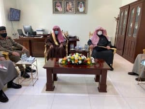 النائب العام يزور دائرة النيابة العامة بالمزاحمية