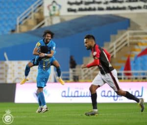 النصر يتغلب على الرائد