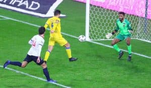 النصر يتغلب على ضيفه الوحدة