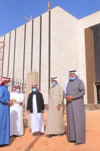 محافظ البكيرية المكلف يتفقد المشاريع البلدية