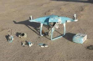 الجيش اليمني يسقط درون مفخخة سيرتها مليشيا الحوثي في شمال صعدة