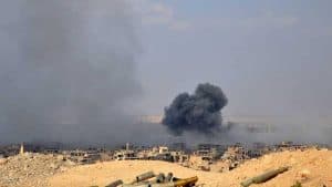 ضربات جوية روسية توقع 21 قتيلا في صفوف الدواعش
