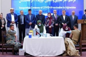 أفغانستان تطلق حملة التلقيح ضد كورونا