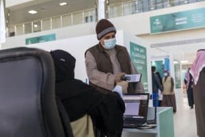 تشغيل مركز لقاح كورونا بحفر الباطن