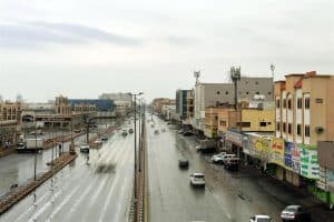 أمطار رعدية على معظم مناطق المملكة