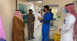 تدشين مركز لقاحات كورونا في رأس تنورة
