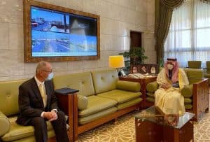 أمير الرياض يستقبل سفير اليابان لدى المملكة