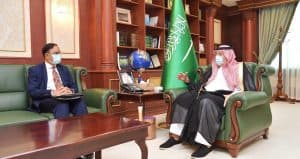 ‏أمير جازان يستقبل سفير بنغلاديش والقنصل العام لدى المملكة