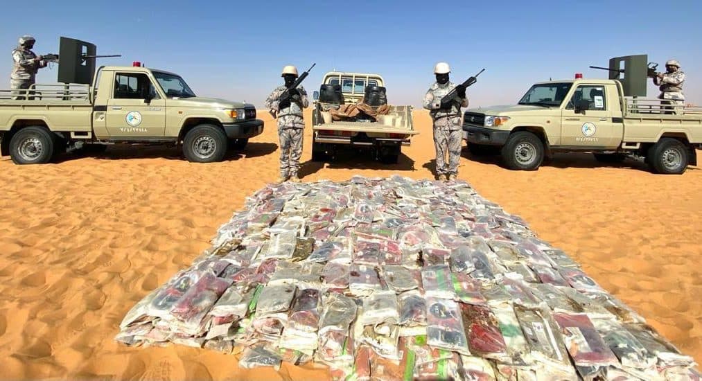 إحباط تهريب 1.5 طن من الحشيش المخدر في شرورة
