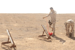 قوة أمنية عراقية تضبط منصات لإطلاق الصواريخ في الأنبار