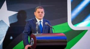 رئيس الحكومة الانتقالية الليبية عبد الحميد الدبيبة يؤدي اليمين