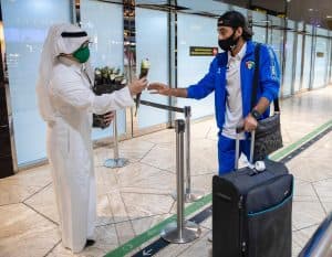 وصول بعثة منتخب الكويت إلى الرياض لمواجهة الأخضر ودياً في الخميس المقبل