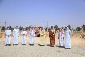 محافظ البكيرية يقف على مشروع إنشاء مبنى جمعية الزواج بالمحافظة