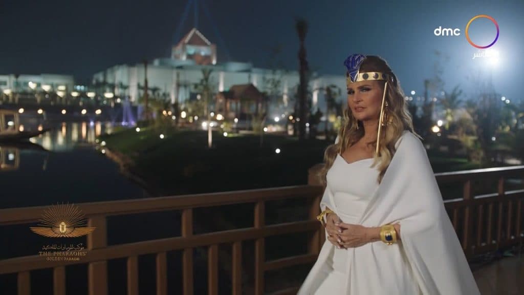 يسرا عن مشاركتها بموكب المومياوات: بكيت من الفرحة