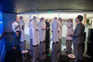 الهيئة السعودية للمقاولين ووزارة الشؤون البلدية والقروية والاسكان في زيارة لشركة أرامكو السعودية في الظهران