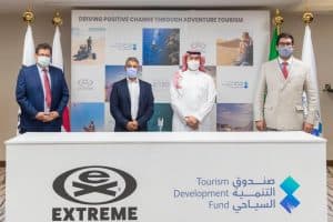 صندوق التنمية السياحي يوقع اتفاقية شراكة استثمارية مع “اكستريم الدولية” المتخصصة في أنشطة المغامرات وتطوير الوجهات السياحية