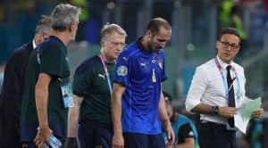 كيليني قائد ايطاليا يأمل العودة في ثمن النهائي