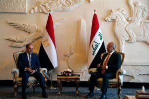 الرئيس المصري يصل إلى بغداد للمشاركة في القمة العربية الثلاثية