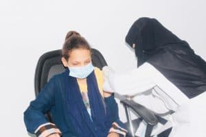 إقبال طلاب تعليم تبوك على تلقي لقاح كورونا