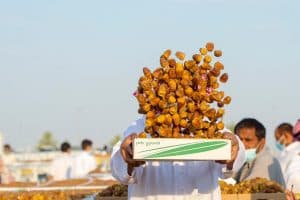 5,926 ألف سيارة محملة بالتمور تدخل مهرجان تمور بريدة خلال 5 أيام