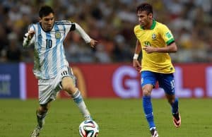 ميسي يواجه نيمار في تصفيات مونديال 2022