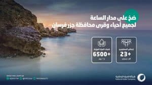 مياه جازان: طبقنا مبادرة الضخ المستمر لمحافظة جزر فرسان لخدمة 23 ألف مستفيد