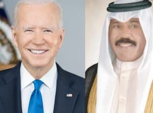 أمير الكويت يتلقى اتصالًا هاتفيًا من الرئيس الأمريكي